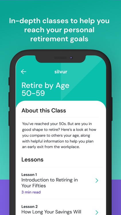 Silvur: Retirement Planner screenshot-3