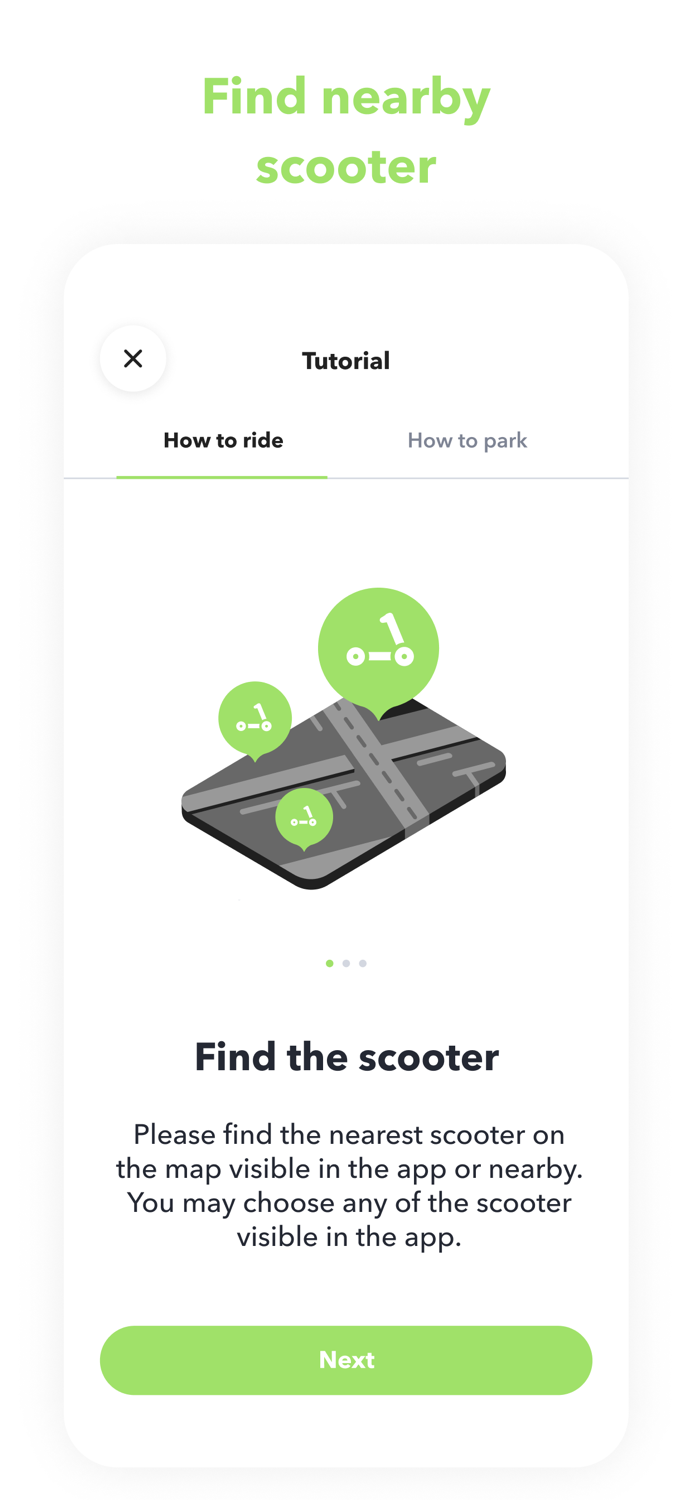 SCOOBA - scooter hiring