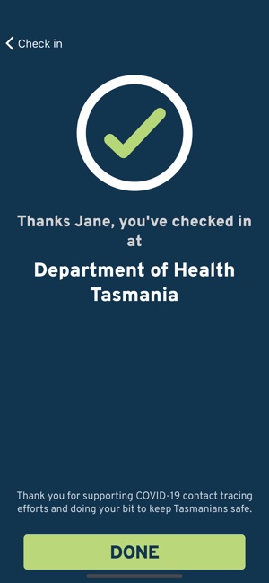 Check In Tas On The App Store