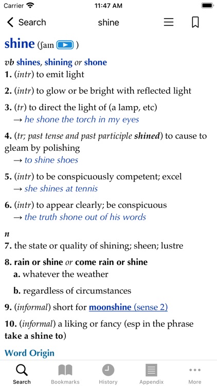 Collins English Dictionary screenshot-0