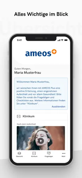 Game screenshot AMEOS Plus – Patientenportal hack