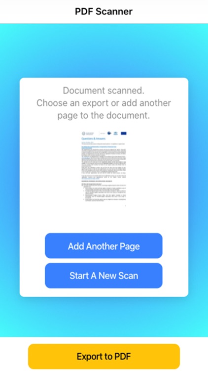 PDF Scanner - Quick & Easy