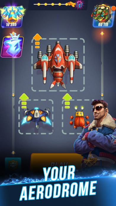 HAWK: Airplane Space games screenshot 2
