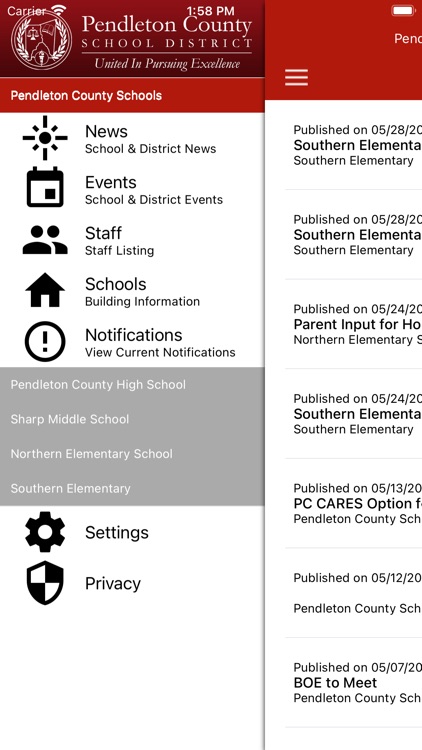 Pendleton County Schools