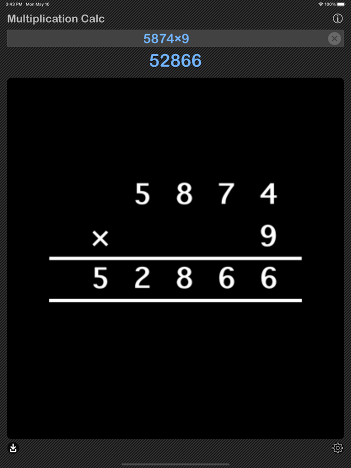 Multiplication Calculator