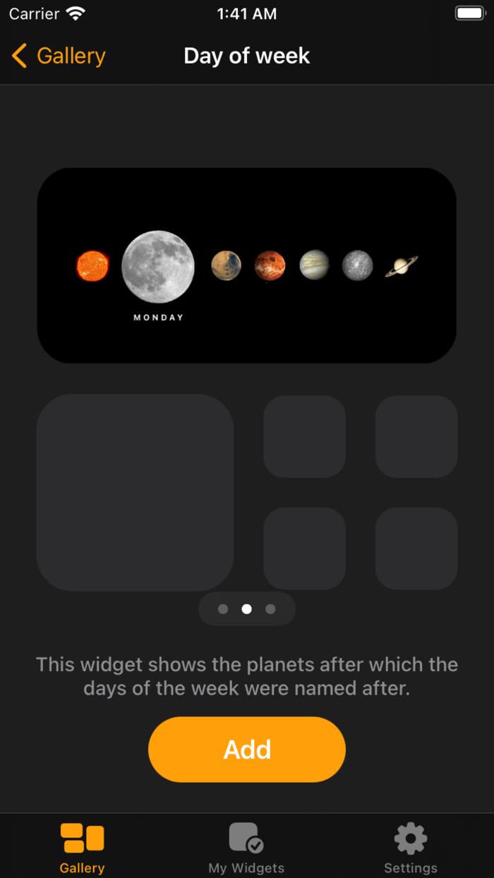 1Widget - Home Screen Widgets