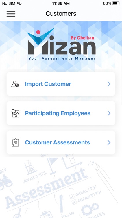 Mizan Assessment Manager