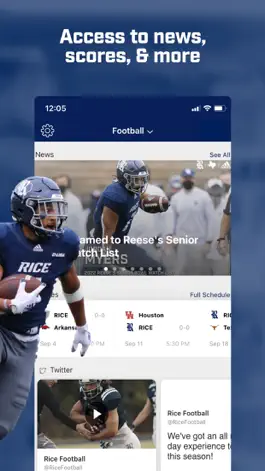 Game screenshot Rice Owls Game Day apk