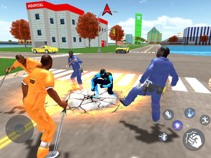 Iron Superhero Boy City Hero