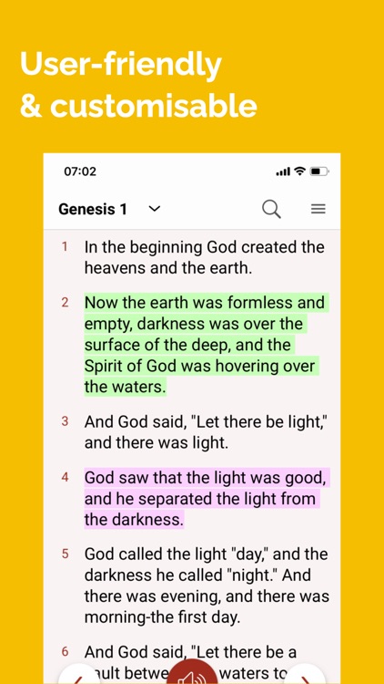 NIV Bible: Audio Bible Offline screenshot-6