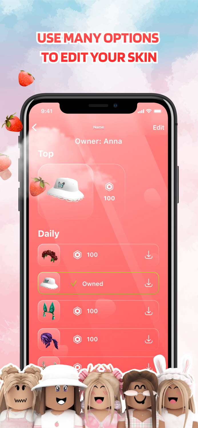 Girls Skins for Roblox