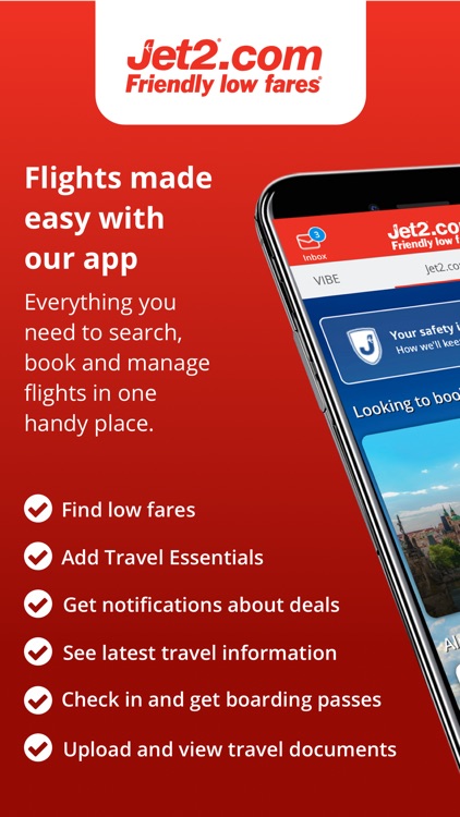 Jet2.com - Flights Travel App screenshot-0