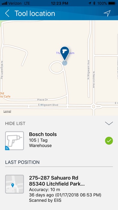 BoschBluehound screenshot 2