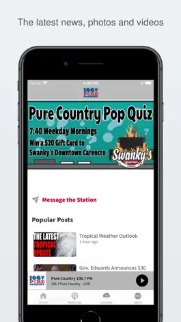 Game screenshot Pure Country 106.7 FM mod apk