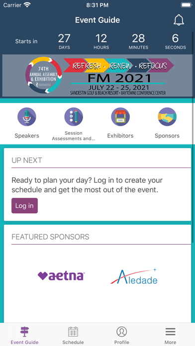 LAFP Events screenshot 3
