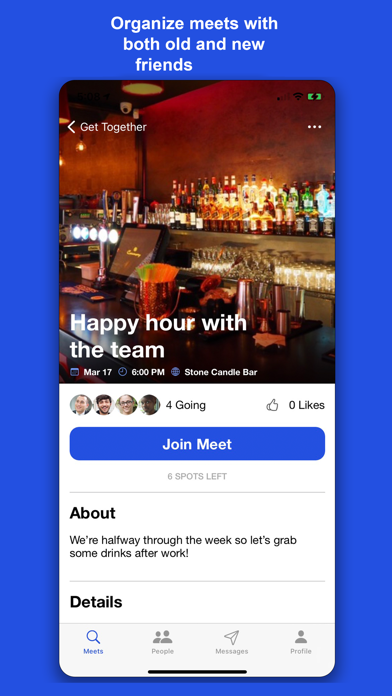 Meetups & Hangouts - Everspotのおすすめ画像2