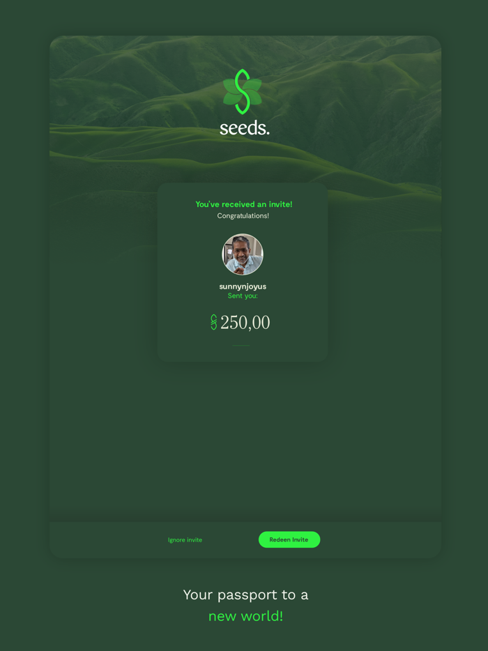 SEEDS Global Passport