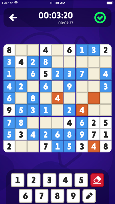 Sudoku - Puzzle Classique ZenCapture d'écran de 3