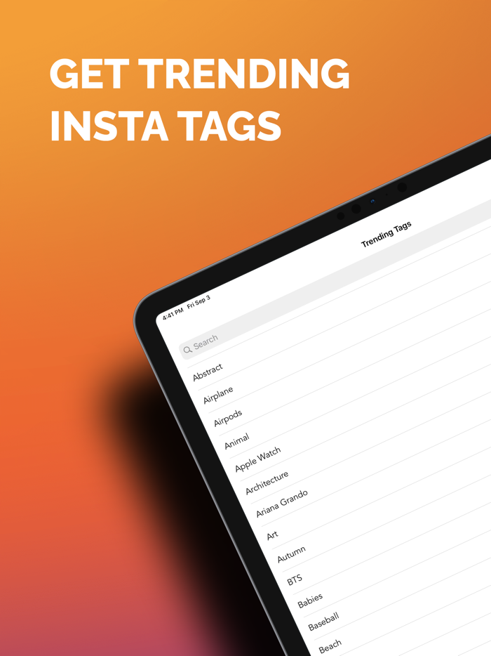 InstaTags Tags for Instagram