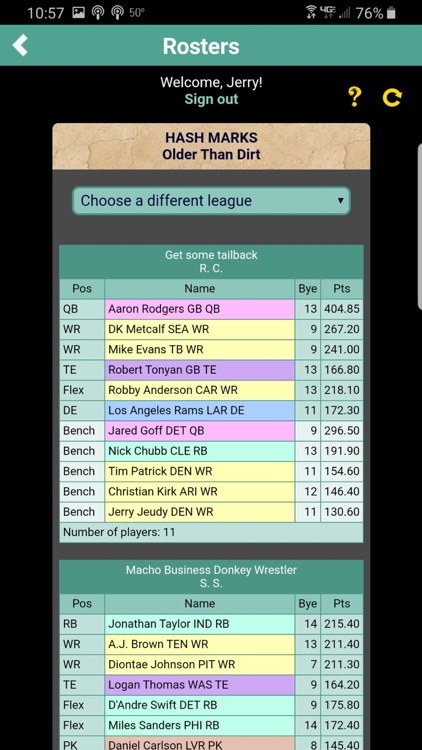 DataForce Fantasy Football screenshot-3