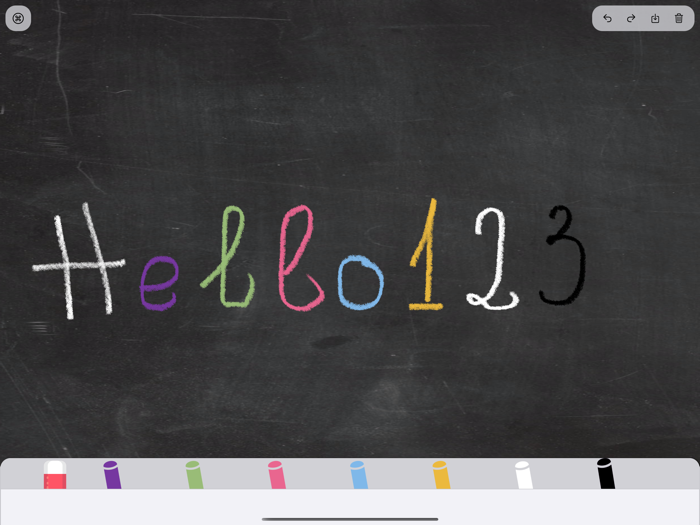 Whiteboard drawing  painting