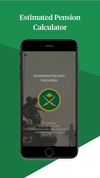 Estimated Pension Calculator