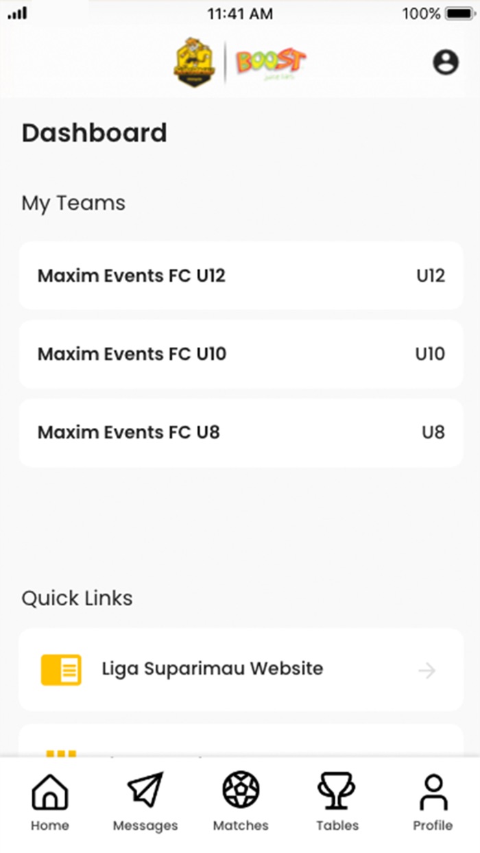 Liga Suparimau Admin