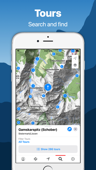 bergfex: hiking & tra... screenshot1