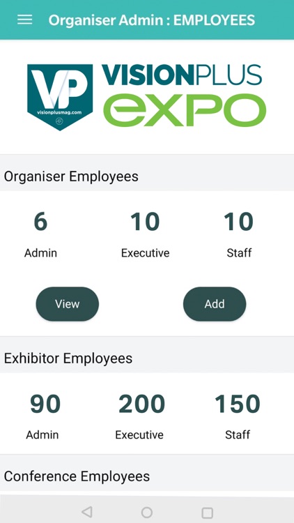 VP Expo Exhibitor App