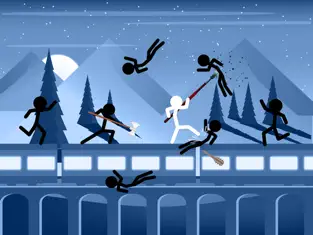 Bildschirmfoto 2 Stick Ninja: Stickman Fighting iphone