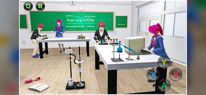 Anime School Girl Yandere Sim