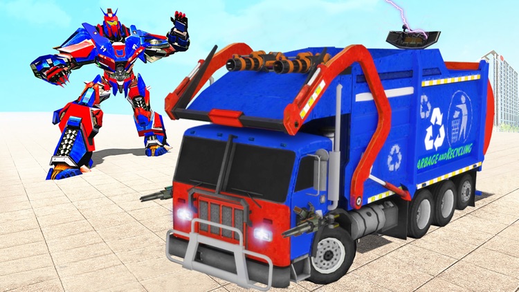 Garbage Robot Truck War