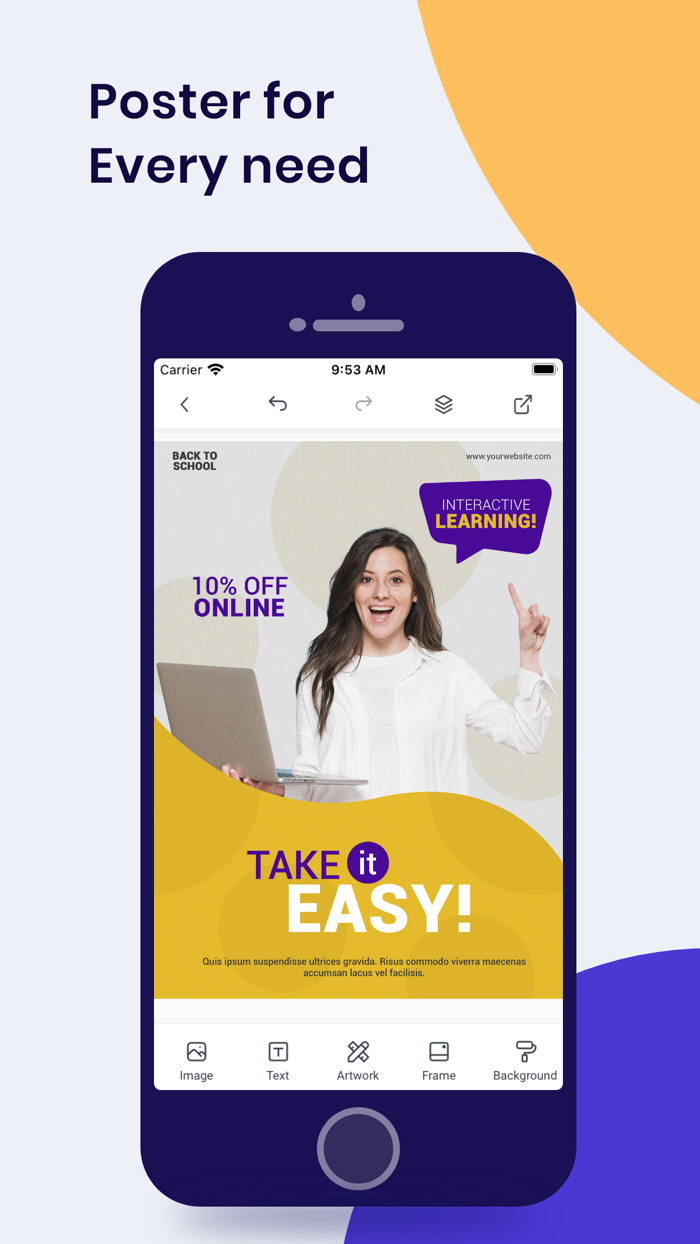 Flyer maker - poster designer