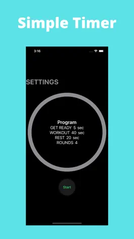 Game screenshot HIIT Timer mod apk