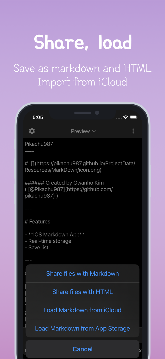 Markdown md,html,editor
