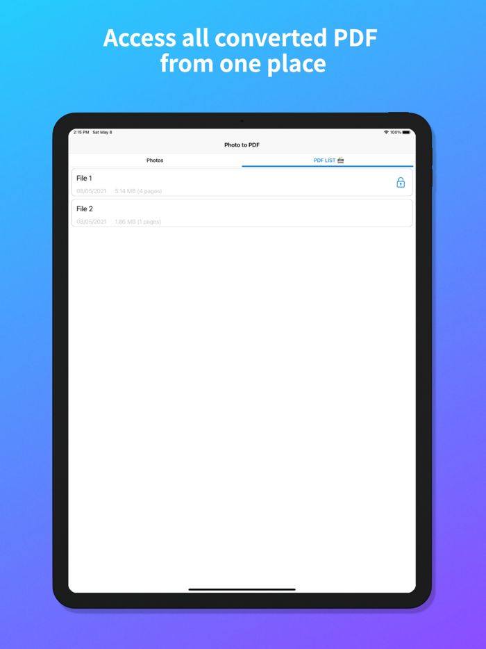 Photo to PDF  Converter