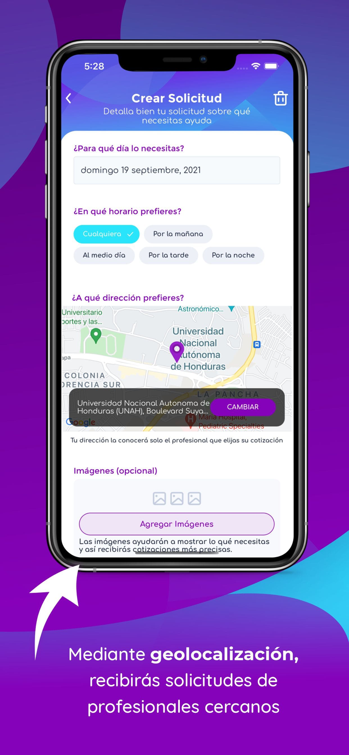 Betty, Servicios Profesionales