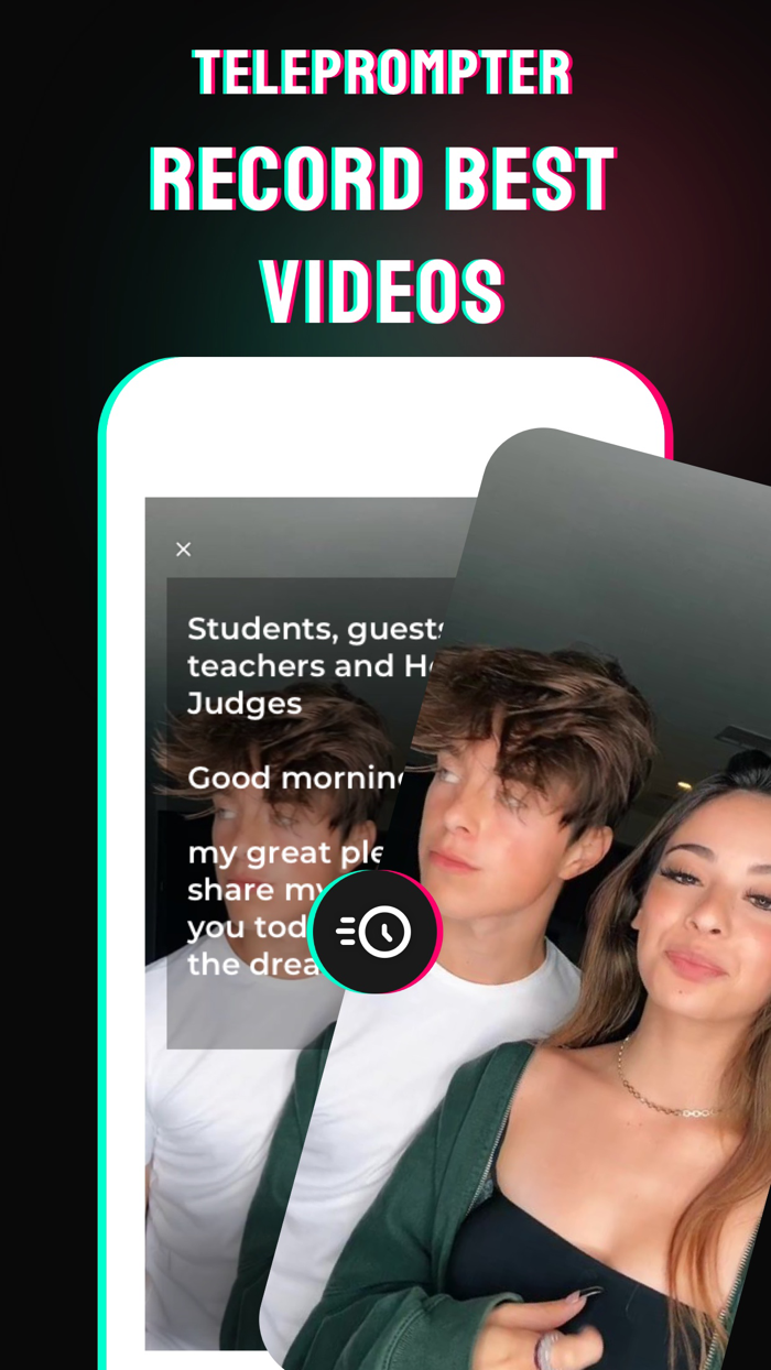 Teleprompter - Video Caption