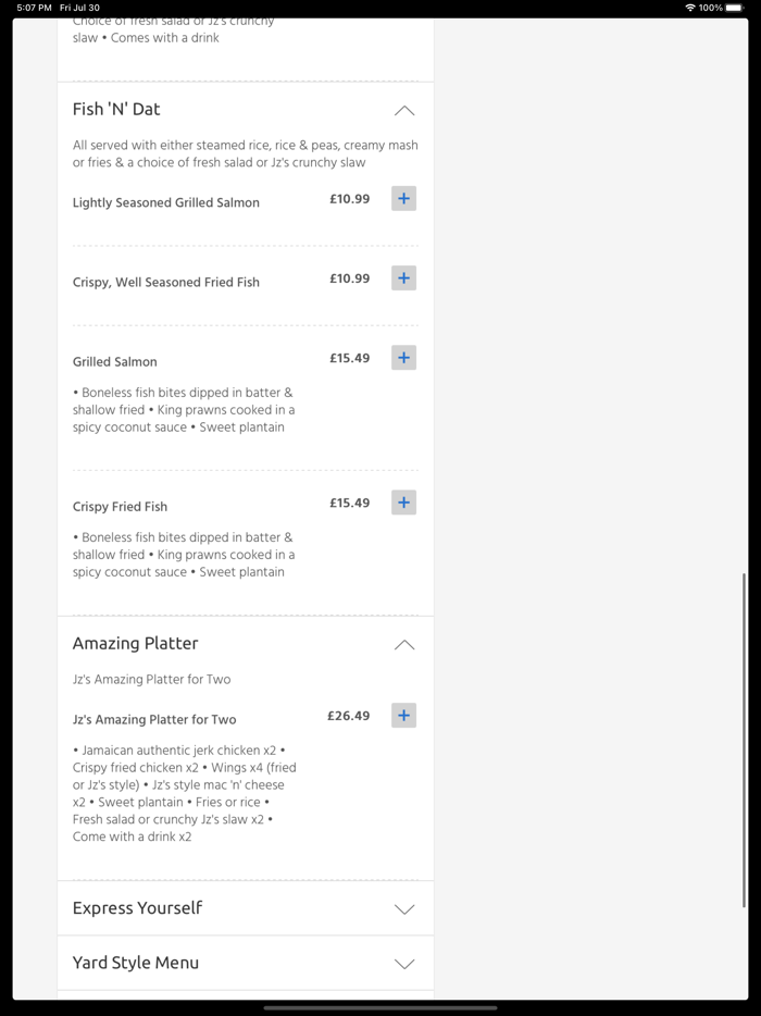 JZs Catering, London