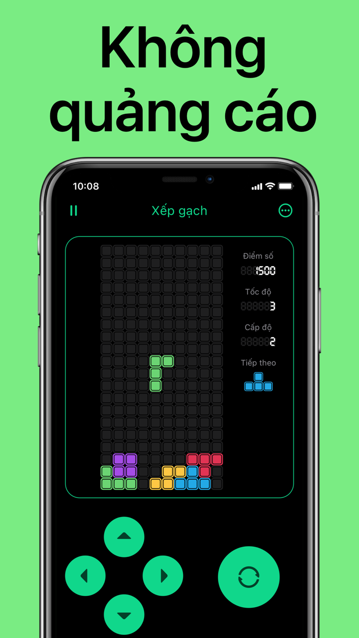 Xếp gạch - Không quảng cáo