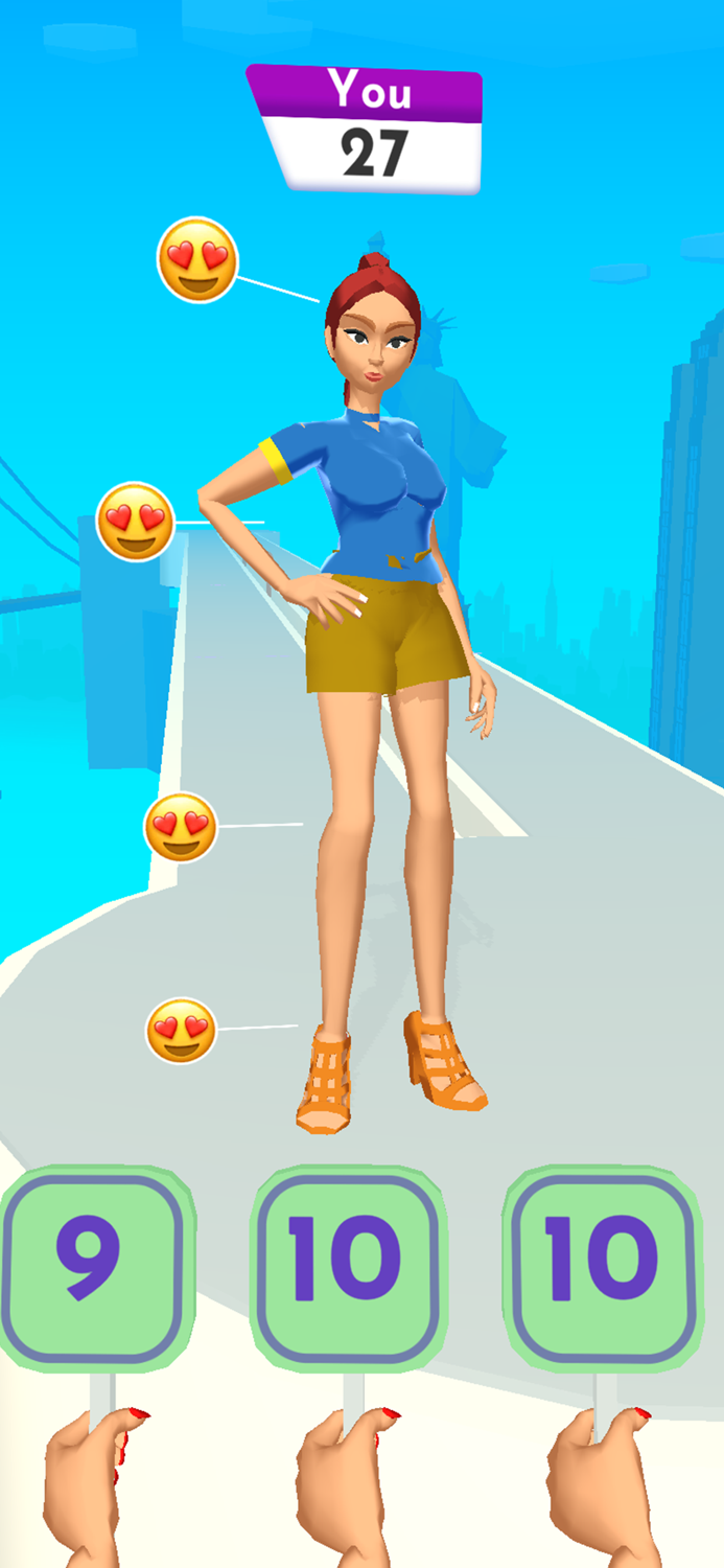 Cheerleader Beauty - Hair Race