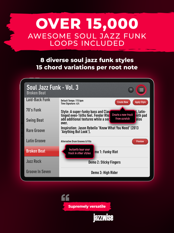 SessionBand Soul Jazz Funk 3 screenshot 3