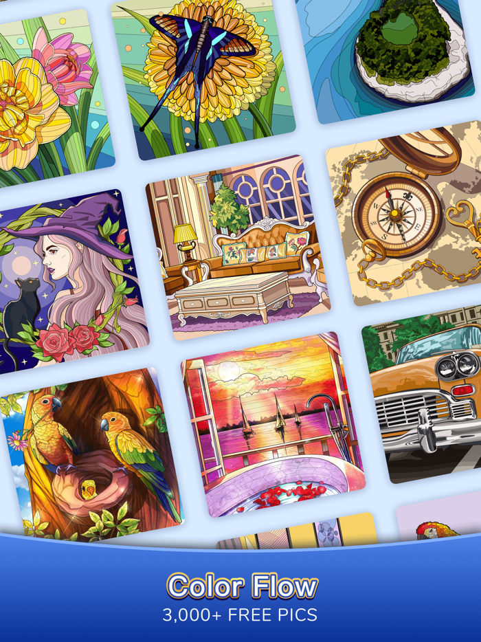 Color Flow - Paint by Number