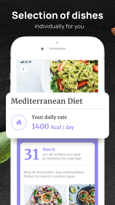 PEP: Mediterranean diet plan screenshot 2