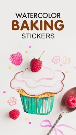 Game screenshot Water Color Baking Stickers mod apk