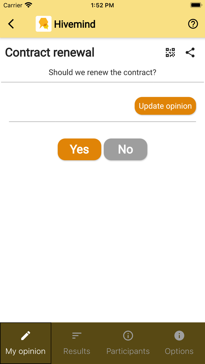 Hivemind Ranked Choice Voting