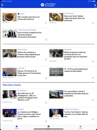 Screenshot 1 El Periódico de España iphone