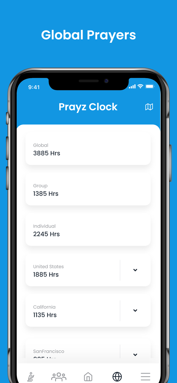 Prayz - Global Prayer Tracker