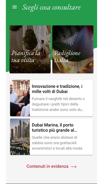 Italy Expo 2020 – Official App