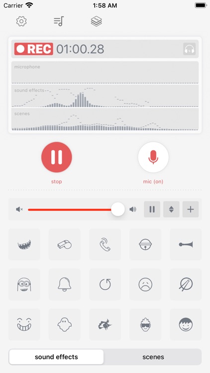 Microphone - record voice memo